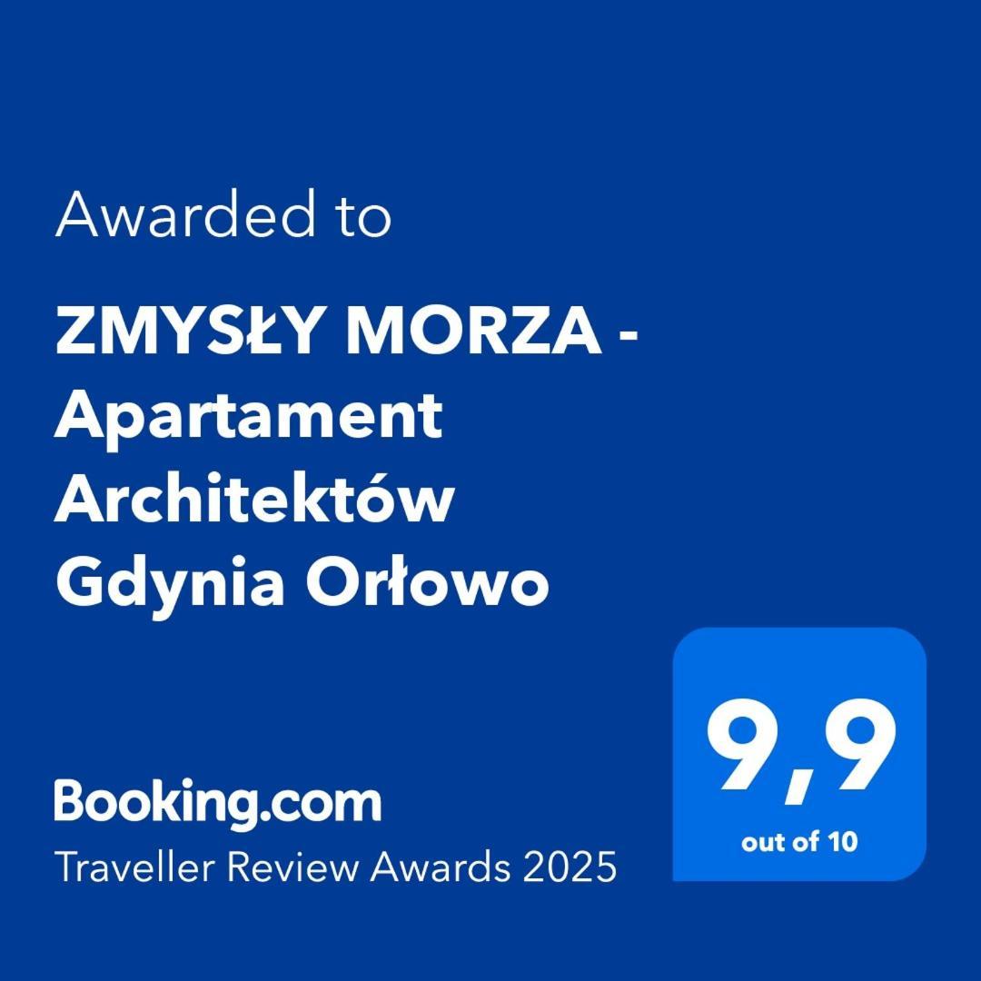 Zmysly Morza - Apartament Architektow Gdynia Orlowo Esterno foto